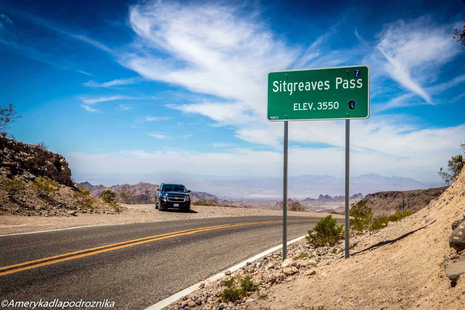 droga 66, Sitgreaves Pass