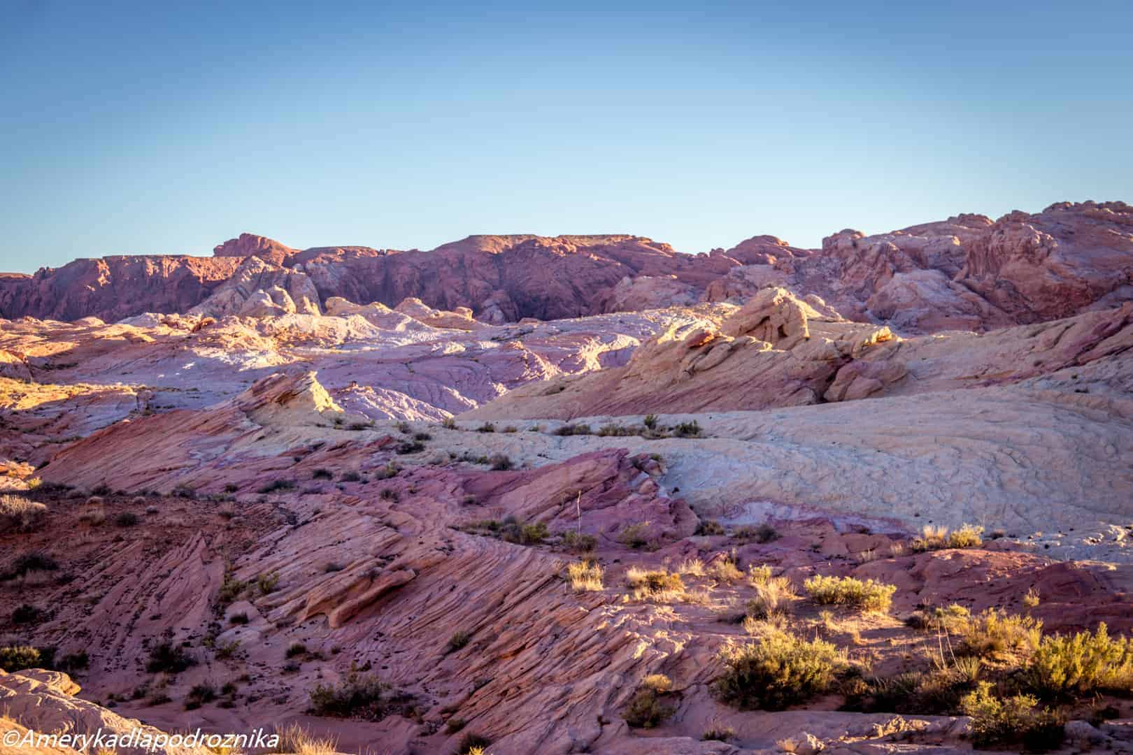 valley of fire, pastel canyon