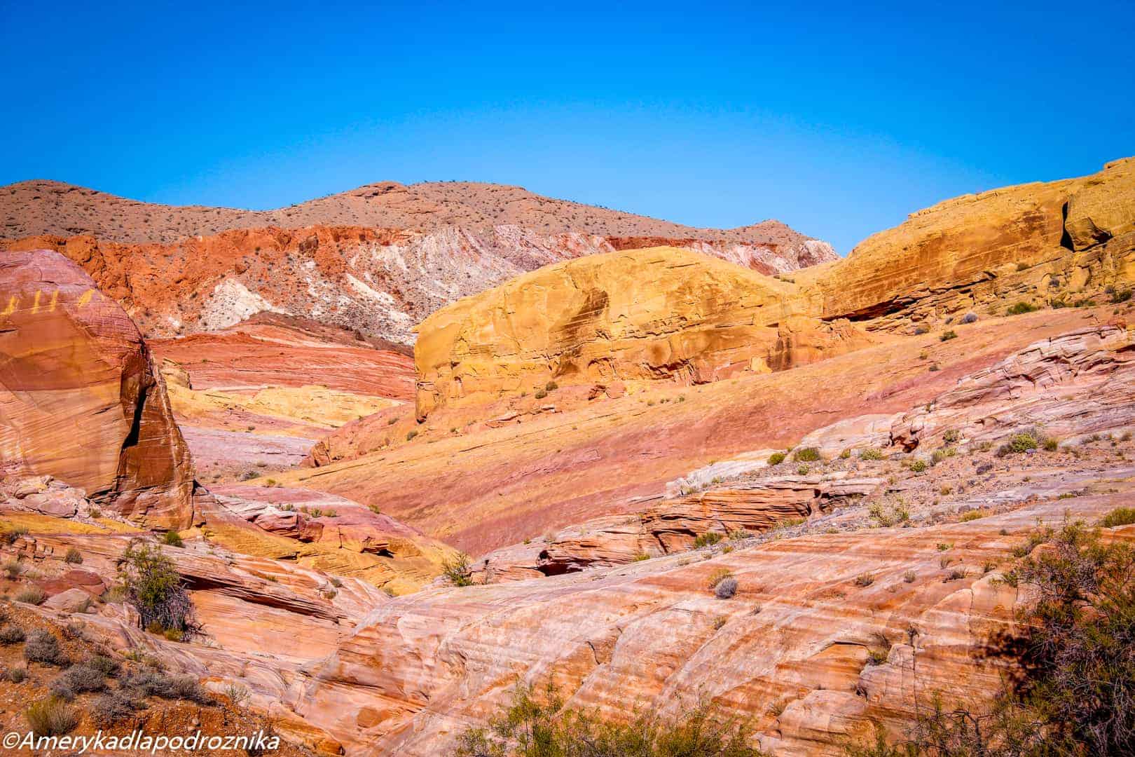valley of fire, white domes trail